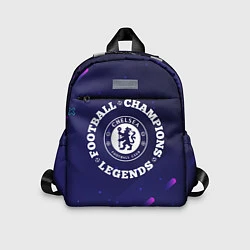 Детский рюкзак Chelsea Легенды Чемпионы, цвет: 3D-принт