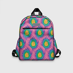 Детский рюкзак Тай-дай, яркие пятна, цвет: 3D-принт