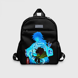 Детский рюкзак Томиока Гию Клинок рассекающий демонов, цвет: 3D-принт