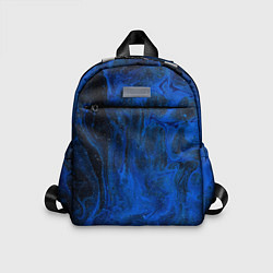 Детский рюкзак Синий абстрактный дым