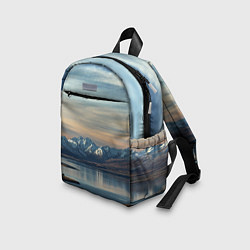 Детский рюкзак Горы озеро природа, цвет: 3D-принт — фото 2