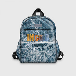 Детский рюкзак IN COLD horizontal logo with ice