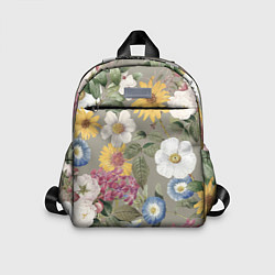 Детский рюкзак Цветы Красочный Вечерний Узор