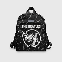 Детский рюкзак The Beatles - КОТ - Трещины, цвет: 3D-принт