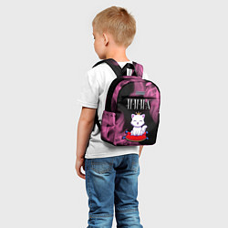 Детский рюкзак Инна КОШКА Пламя, цвет: 3D-принт — фото 2