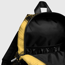 Детский рюкзак Символ и надпись CHEVROLET на фоне с Halftone эффе, цвет: 3D-принт — фото 2
