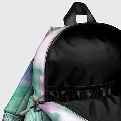 Детский рюкзак Акварельная текстура, цвет: 3D-принт — фото 2