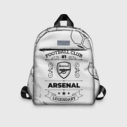 Детский рюкзак Arsenal Football Club Number 1 Legendary, цвет: 3D-принт