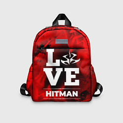 Детский рюкзак Hitman Love Классика, цвет: 3D-принт