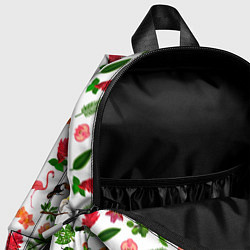 Детский рюкзак TEXTURE OF EXOTIC FLORA AND FAUNA, цвет: 3D-принт — фото 2