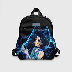Детский рюкзак Сейлор Меркурий -гениальная школьница, цвет: 3D-принт