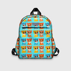 Детский рюкзак COLORED KITTENS, цвет: 3D-принт