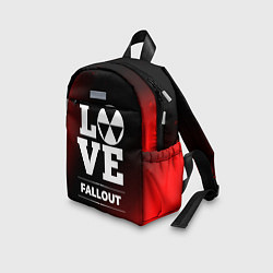 Детский рюкзак Fallout Love Классика, цвет: 3D-принт — фото 2