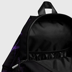 Детский рюкзак Неоновый узор - Фиолетовый, цвет: 3D-принт — фото 2