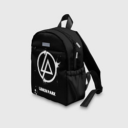 Детский рюкзак Linkin Park логотип краской, цвет: 3D-принт — фото 2
