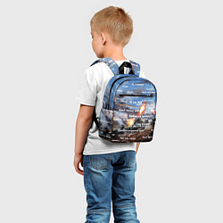 Детский рюкзак Сленг геймера танкиста, цвет: 3D-принт — фото 2
