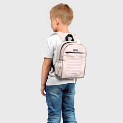 Детский рюкзак Имя Инна по-вертикали с розовым фоном, цвет: 3D-принт — фото 2