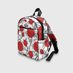 Детский рюкзак BEAUTIFUL RED ROSES, цвет: 3D-принт — фото 2