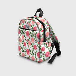 Детский рюкзак SOFT PINK ROSES, цвет: 3D-принт — фото 2