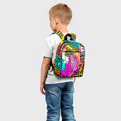 Детский рюкзак LEOPARD TEXTURE, цвет: 3D-принт — фото 2
