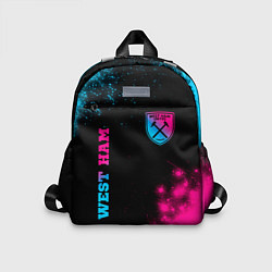 Детский рюкзак West Ham Neon Gradient, цвет: 3D-принт