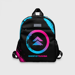 Детский рюкзак Ghost of Tsushima Neon Gradient, цвет: 3D-принт