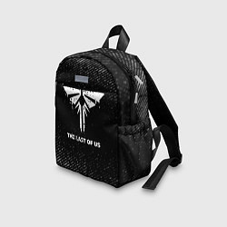 Детский рюкзак The Last Of Us с потертостями на темном фоне, цвет: 3D-принт — фото 2