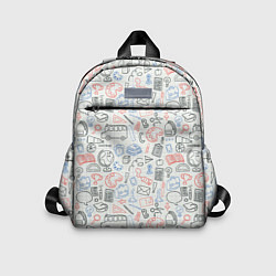 Детский рюкзак Школьные будни, цвет: 3D-принт