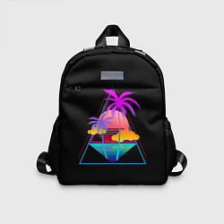 Детский рюкзак Ретро пейзаж, цвет: 3D-принт
