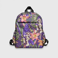 Детский рюкзак Яркий Цветочный Сад, цвет: 3D-принт
