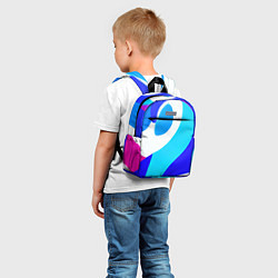 Детский рюкзак Яркая авангардная абстракция, цвет: 3D-принт — фото 2