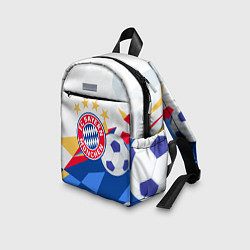 Детский рюкзак Bayern munchen Абстракция геометрии, цвет: 3D-принт — фото 2
