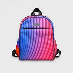 Детский рюкзак Оптическая иллюзия с линиями, цвет: 3D-принт