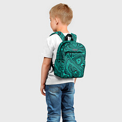 Детский рюкзак Имитация камня - яшма, цвет: 3D-принт — фото 2