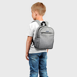 Детский рюкзак Нержавеющая сталь - текстура шагрень, цвет: 3D-принт — фото 2
