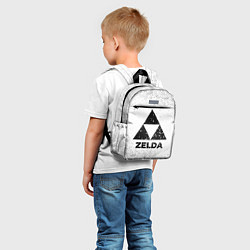 Детский рюкзак Zelda с потертостями на светлом фоне, цвет: 3D-принт — фото 2