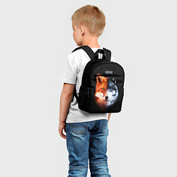 Детский рюкзак Волк и Лисица, цвет: 3D-принт — фото 2