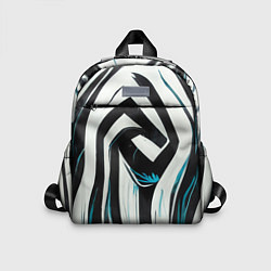 Детский рюкзак Цифровой окрас зебры, цвет: 3D-принт
