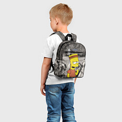 Детский рюкзак Барт Симпсон - начинающий индеец, цвет: 3D-принт — фото 2