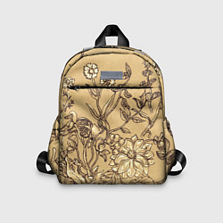 Детский рюкзак Флора рисунок, цвет: 3D-принт