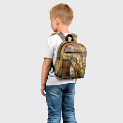 Детский рюкзак Earthshaker art, цвет: 3D-принт — фото 2