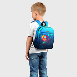 Детский рюкзак Brawl Stars - Отис, подводный мир, цвет: 3D-принт — фото 2