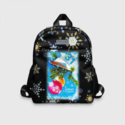 Детский рюкзак Новый Год 31 Декабря, цвет: 3D-принт