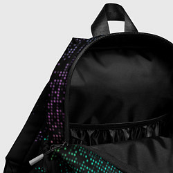 Детский рюкзак Roblox logo neon, цвет: 3D-принт — фото 2