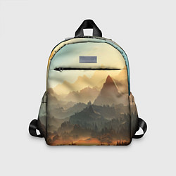 Детский рюкзак Рассвет в горах, пейзаж