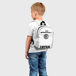 Детский рюкзак Inter sport на светлом фоне: символ, надпись, цвет: 3D-принт — фото 2