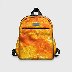 Детский рюкзак Бушующий огонь, цвет: 3D-принт