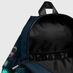 Детский рюкзак Девушка - киборг, цвет: 3D-принт — фото 2