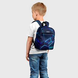 Детский рюкзак Перламутровые фигуры, цвет: 3D-принт — фото 2