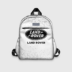 Детский рюкзак Land Rover с потертостями на светлом фоне, цвет: 3D-принт